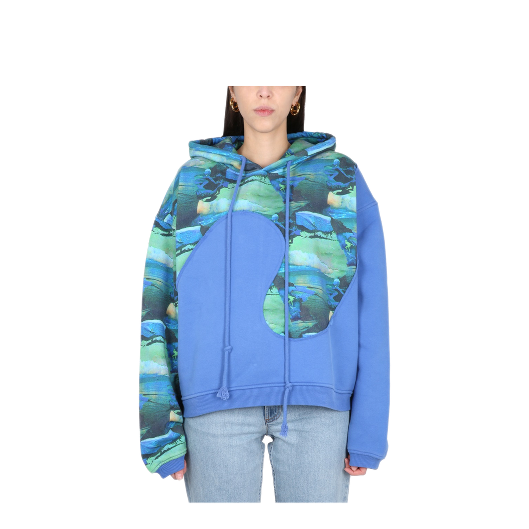 MAYFEYR - ERL - Sweatshirt With Print - ERL06T038GREEN