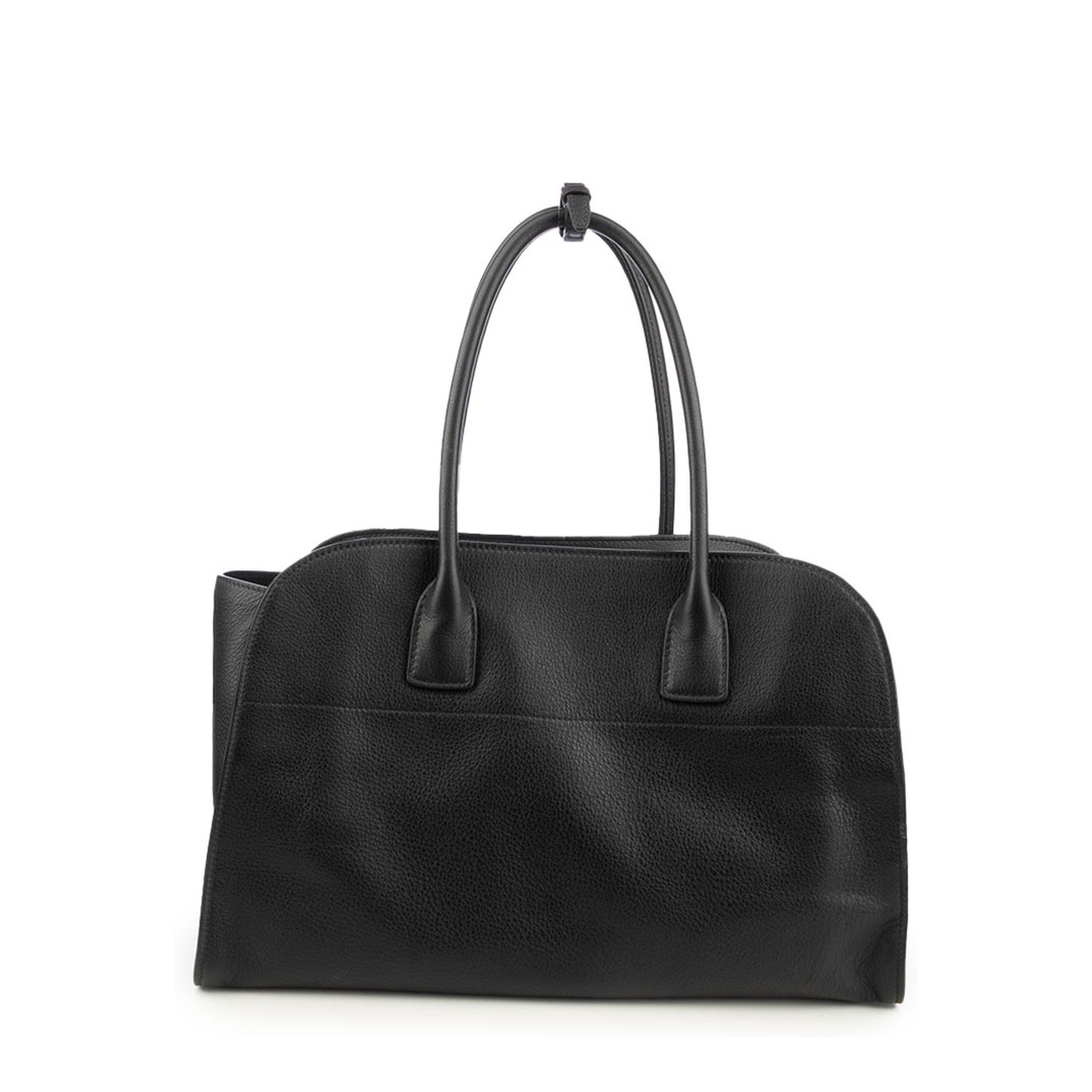 Large Calfskin Tote - Black