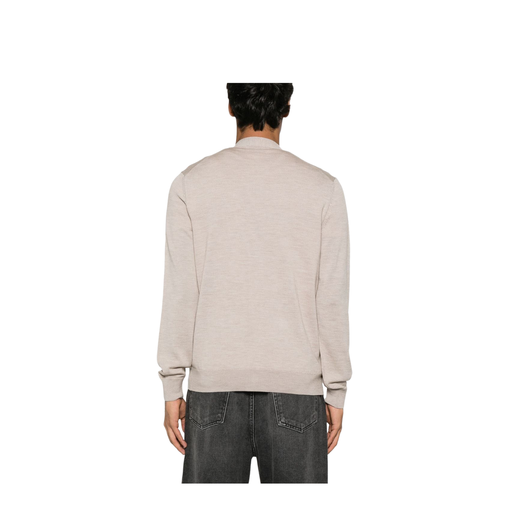 Bold Fox Head Patch Regular Cardigan