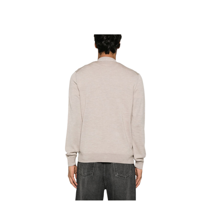 Bold Fox Head Patch Regular Cardigan