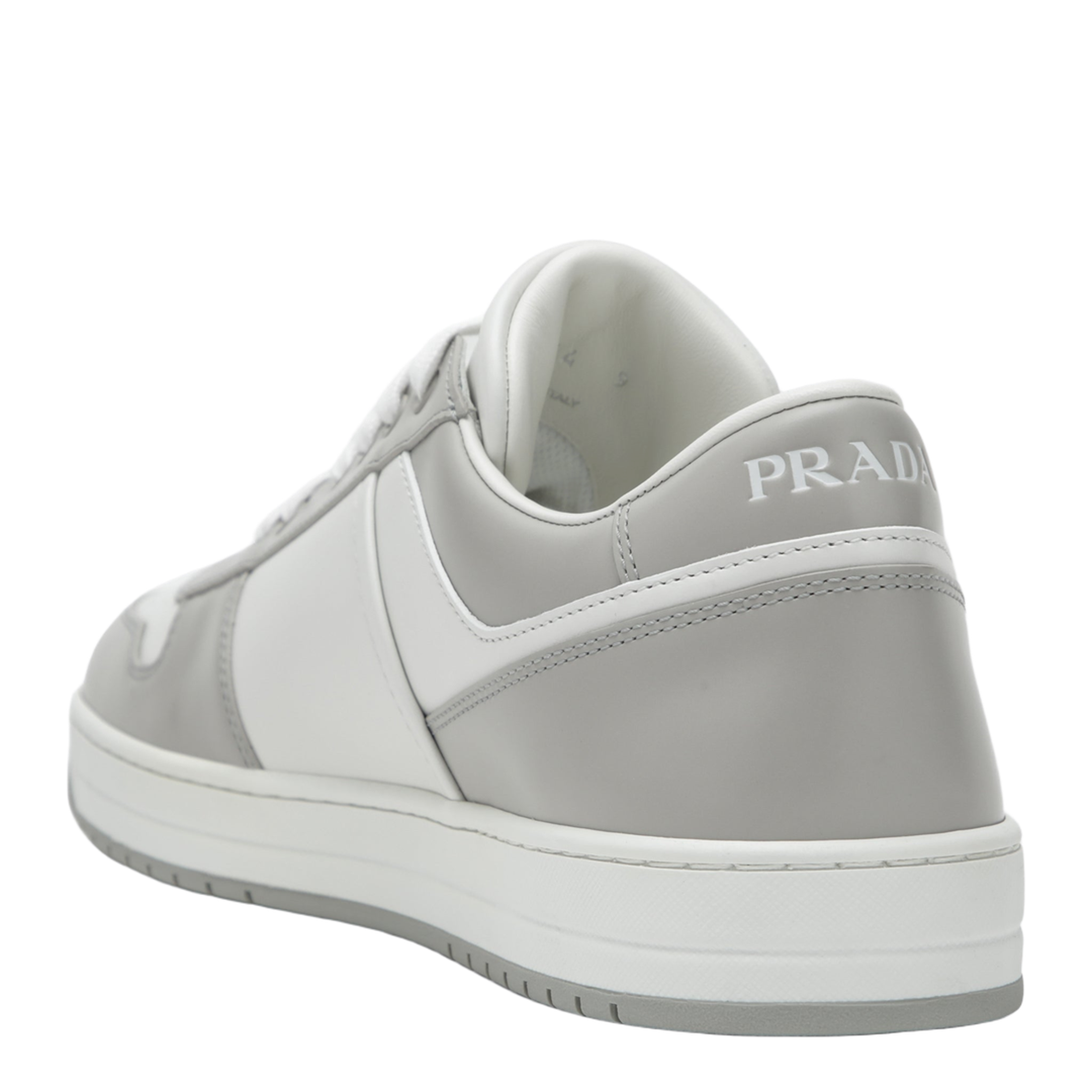 MAYFEYR - Prada - Downtown Sneakers In White Crystal Leather - 2EE364D0033LKGF0W5V