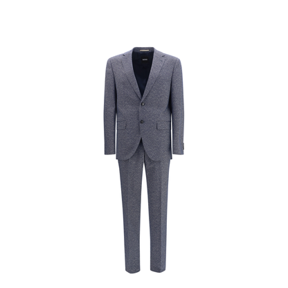 MAYFEYR -  - Striped Viscose And Cotton Blend Suit - 50561822