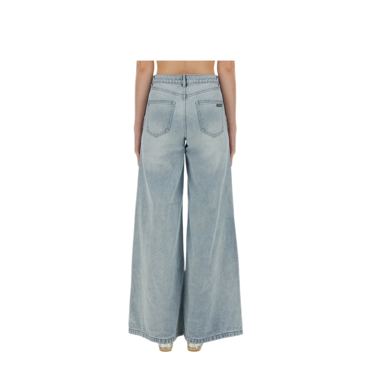 MAYFEYR - MICHAEL BY MICHAEL KORS - Wide Leg Jeans - MS59070FAU945BLUEHAZEWSH