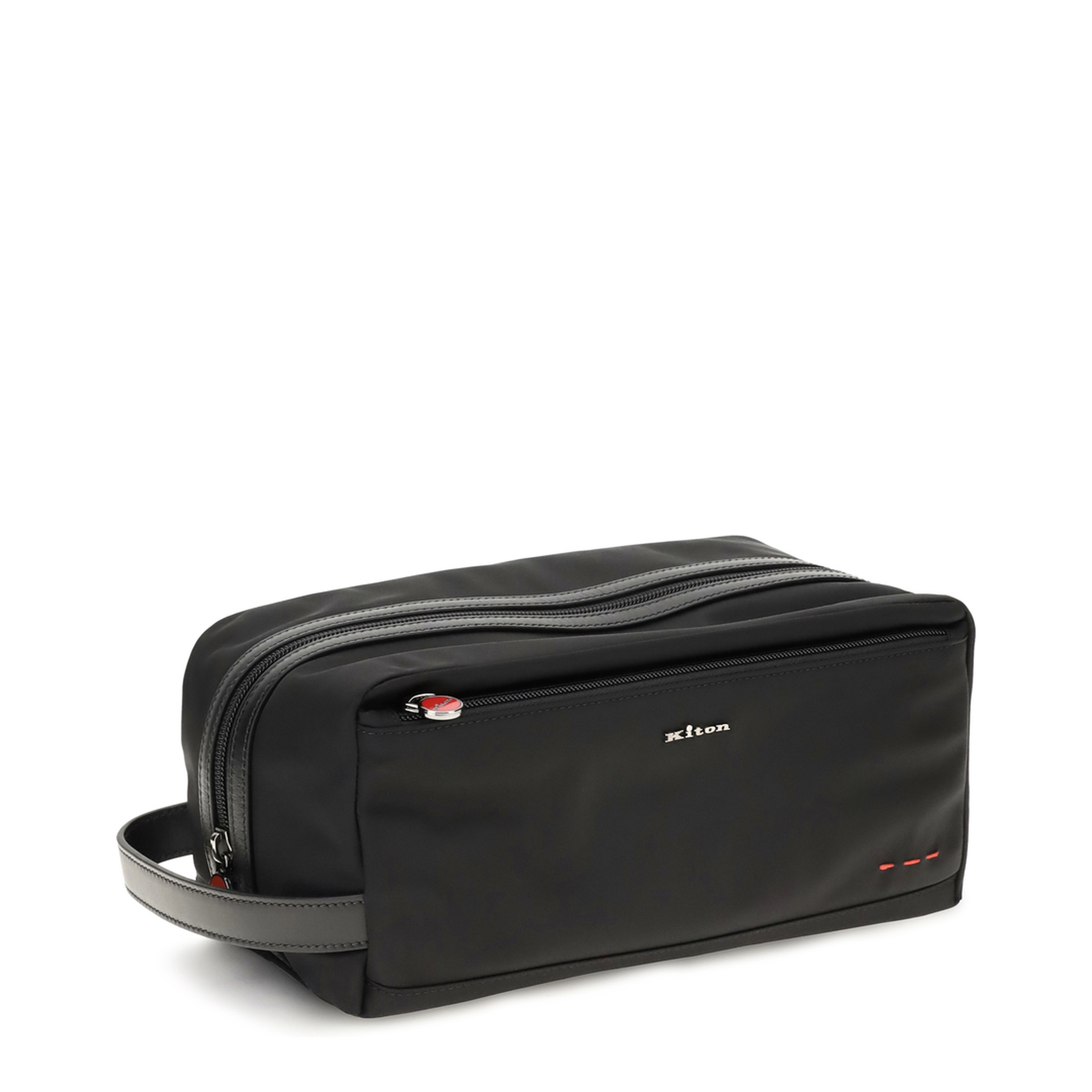 MAYFEYR - Kiton - Nylon Beauty Case - UBA0057N0127001NERO