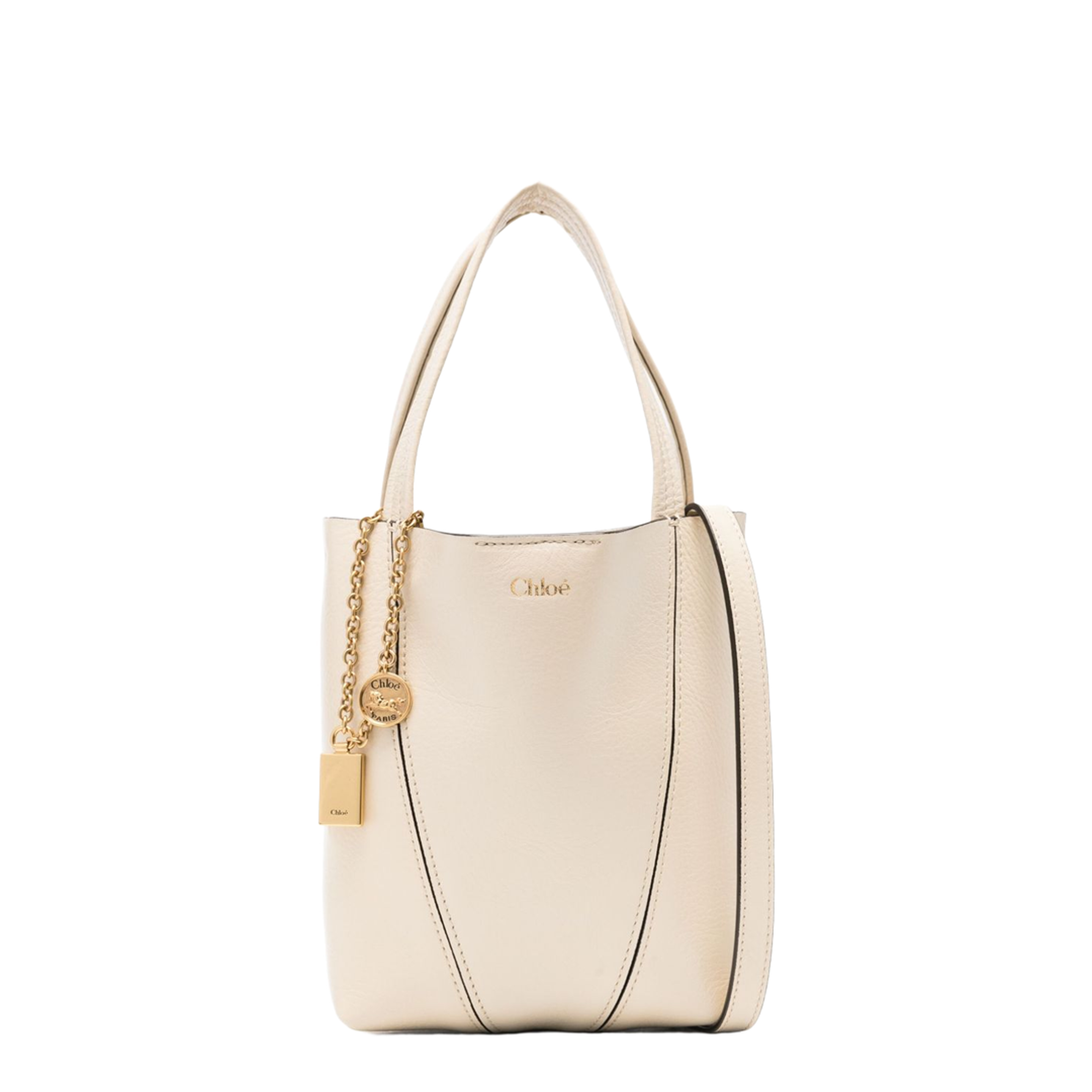 Spin Small Leather Tote