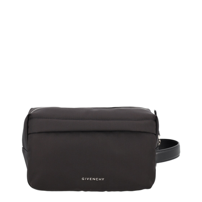 U Backpack Nylon Toiletry Pouch - Black