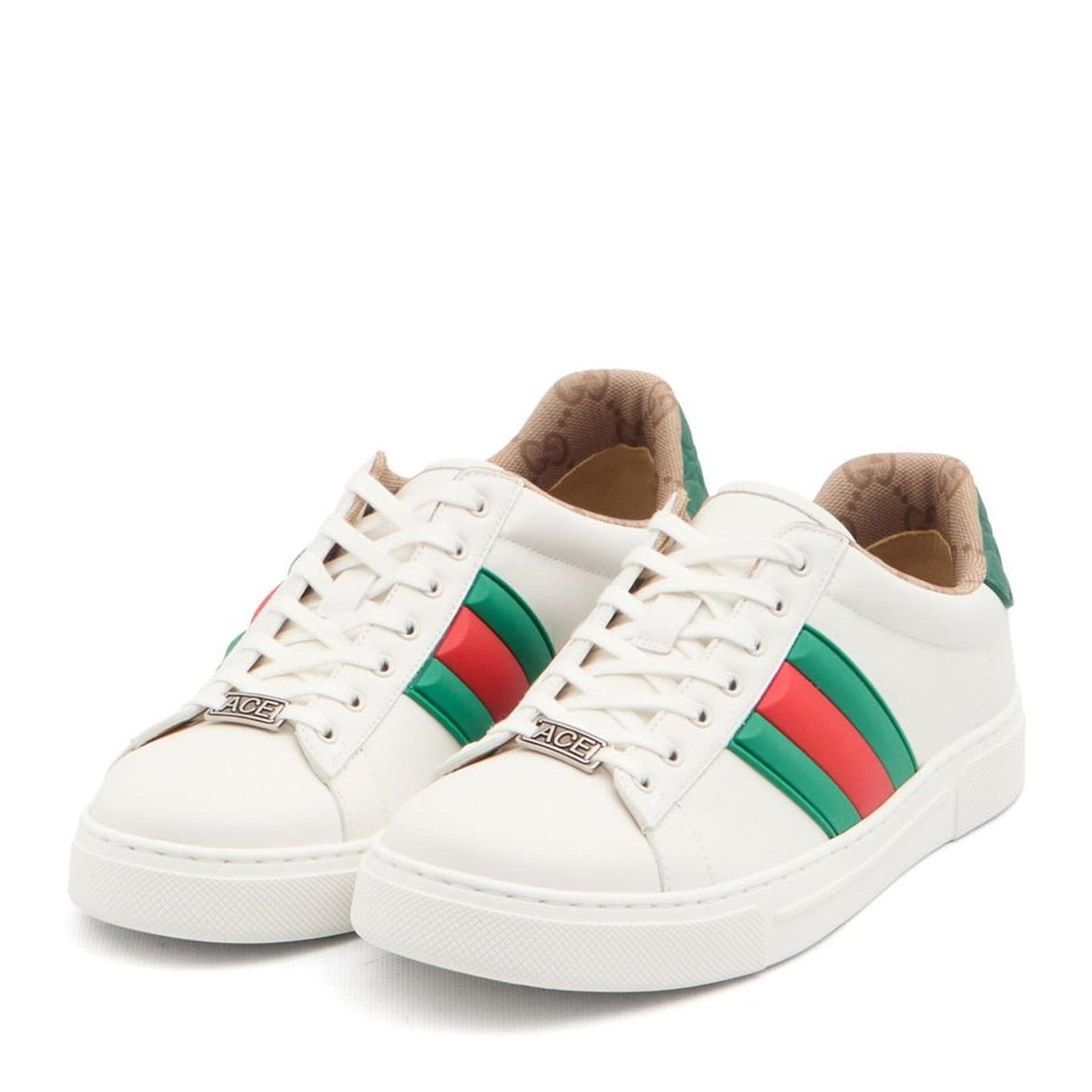 Ace Web Sneakers - White