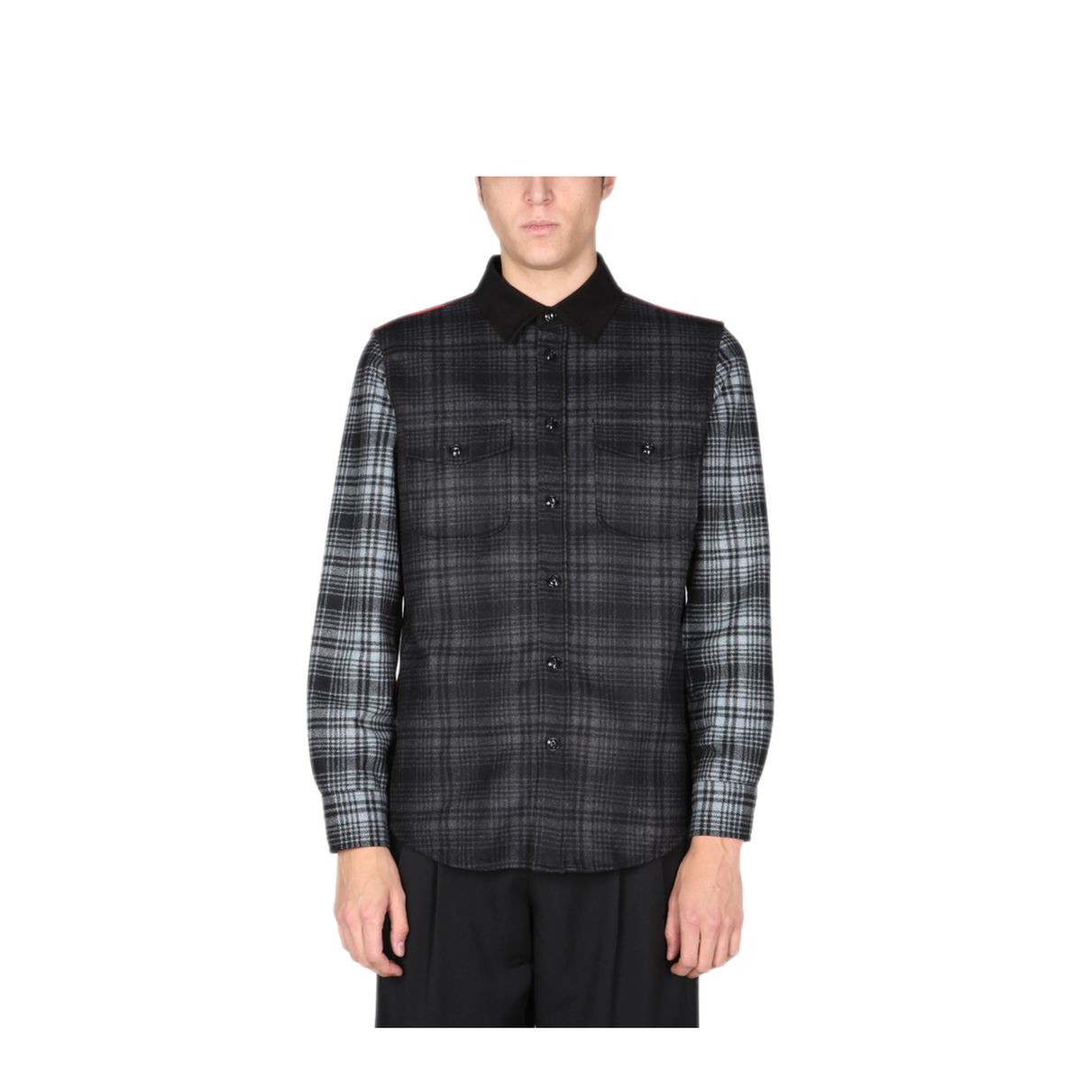 MAYFEYR - Woolrich - Alaskan Melton Shirt Jacket - CFWOOS0051MRUT2355903