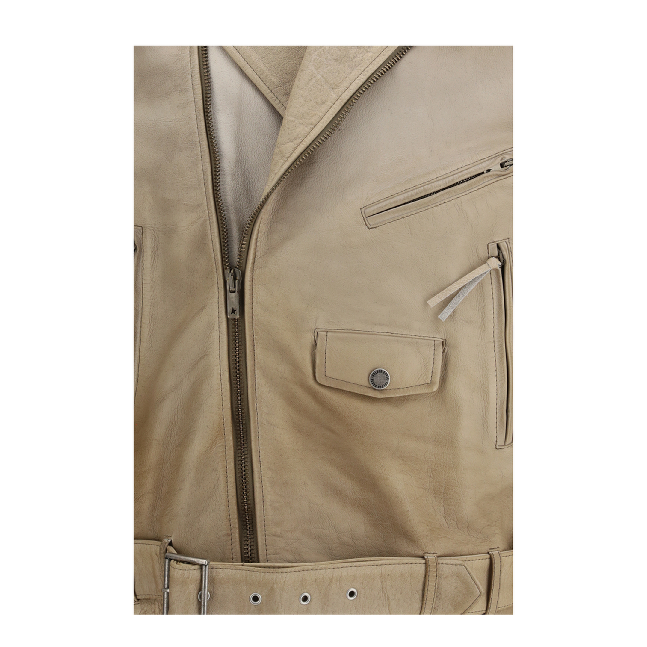 MAYFEYR - Golden Goose - Journey Leather Jacket - GUP02535P002304