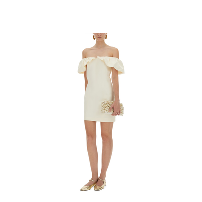 Mini Dress With Bare Shoulders