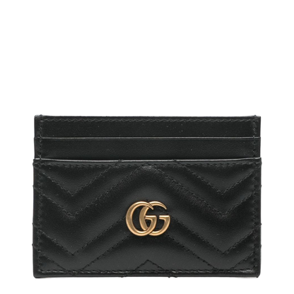 Black Leather Card Case