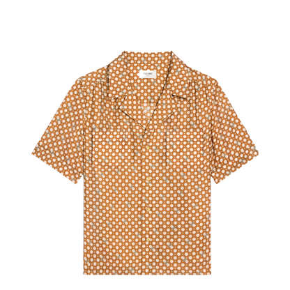 Pajama Shirt in Silk Twill