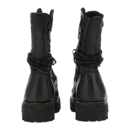 MAYFEYR - Guidi - Ankle Boot With Cut Out Details - 791VLSBLKT