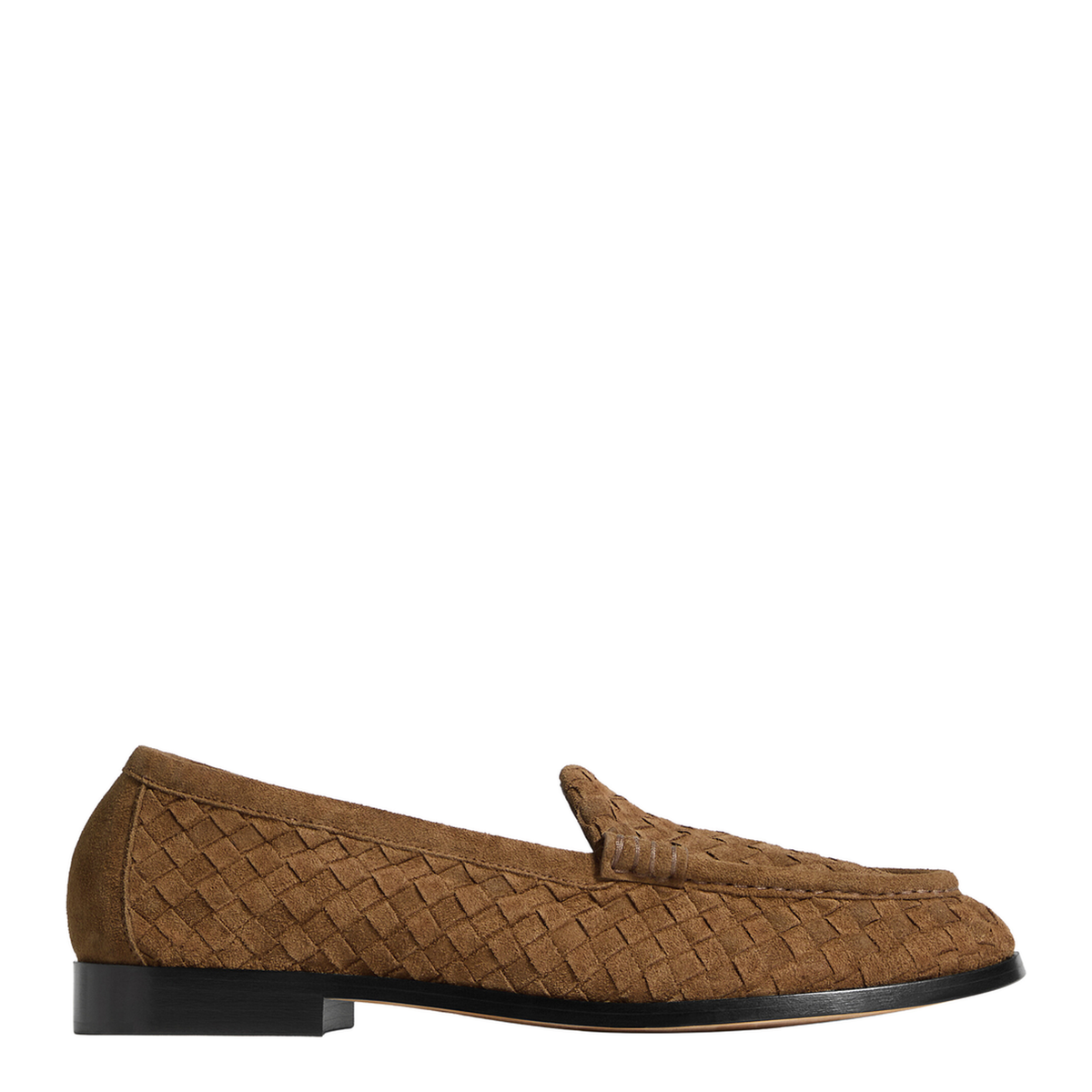 Intrecciato Suede Supple Loafer