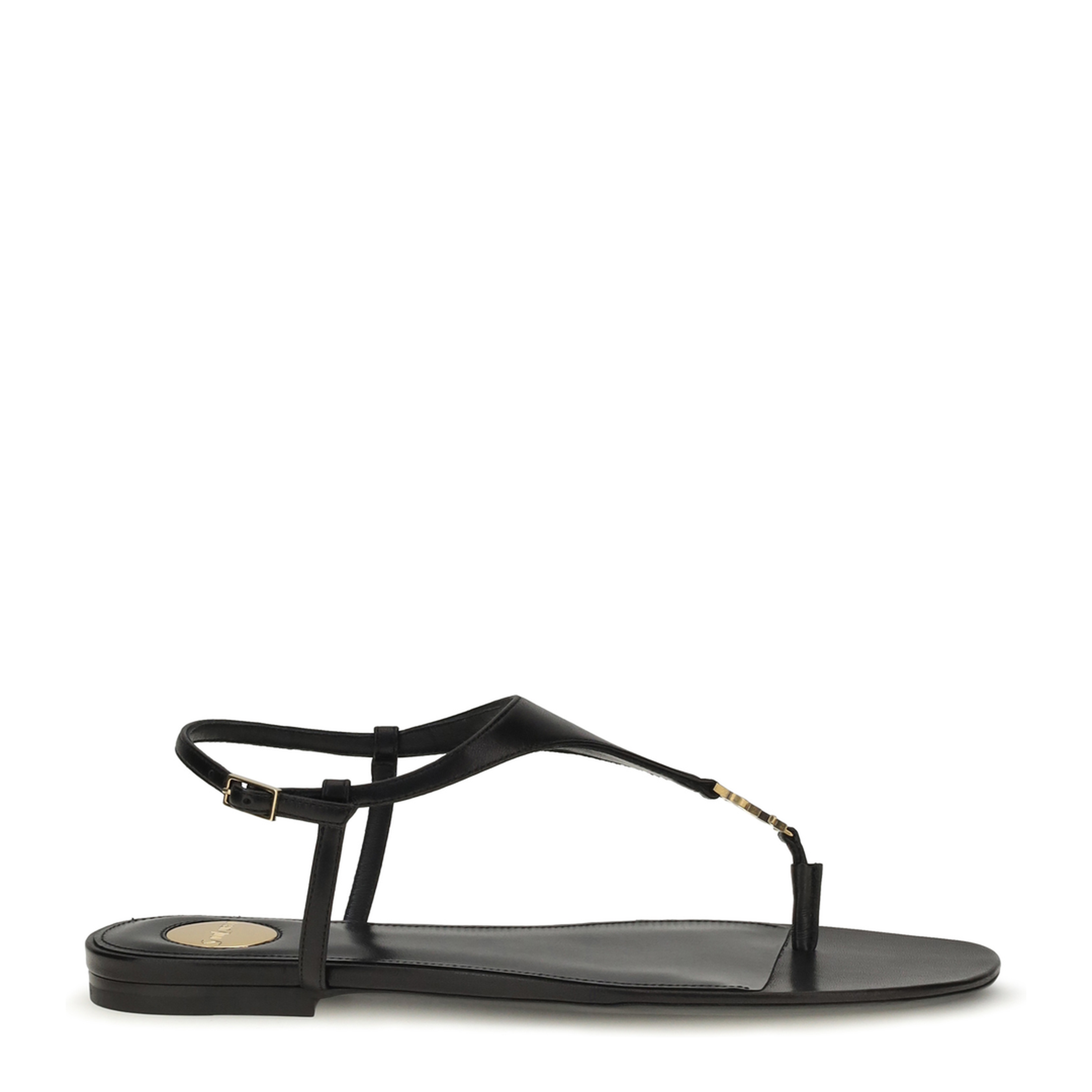 MAYFEYR - Saint Laurent - Cassandre Leather Sandals - 841570AADF0