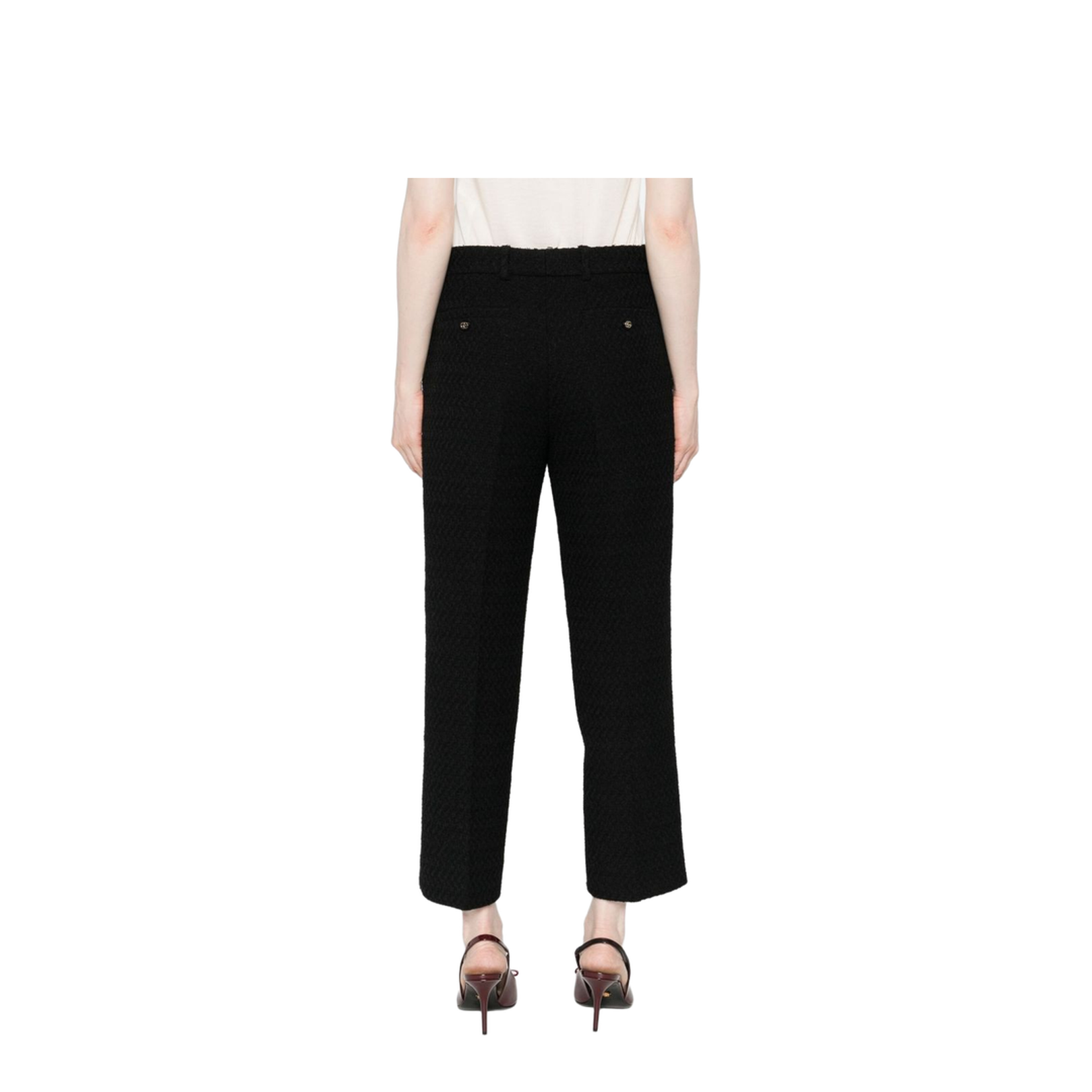 Wool Tweed Trousers