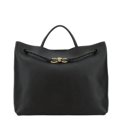 Andiamo Large Leather Handbags - Black