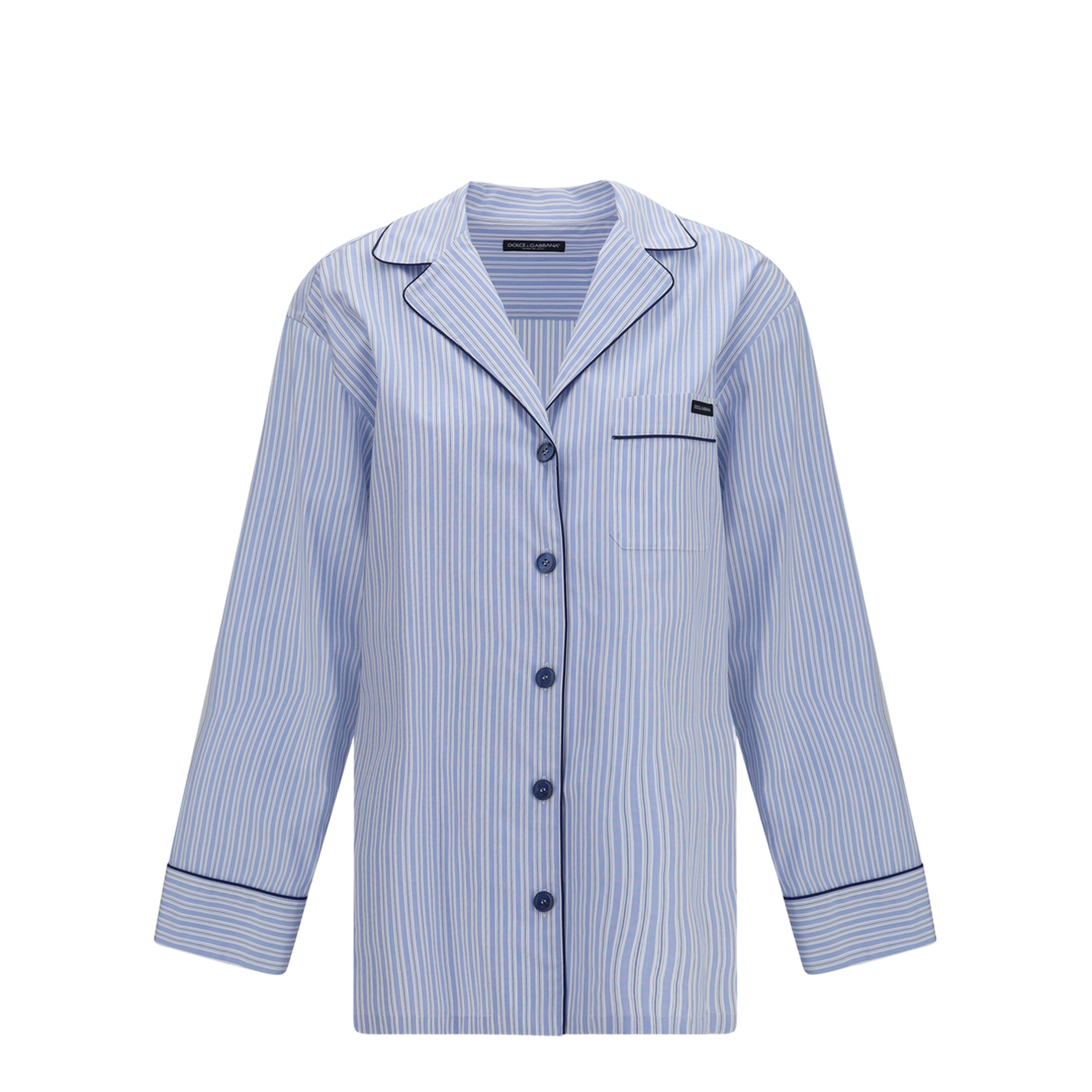 MAYFEYR - Dolce & Gabbana - Embroidered Cotton-Blend Shirt - F5U37TFR510