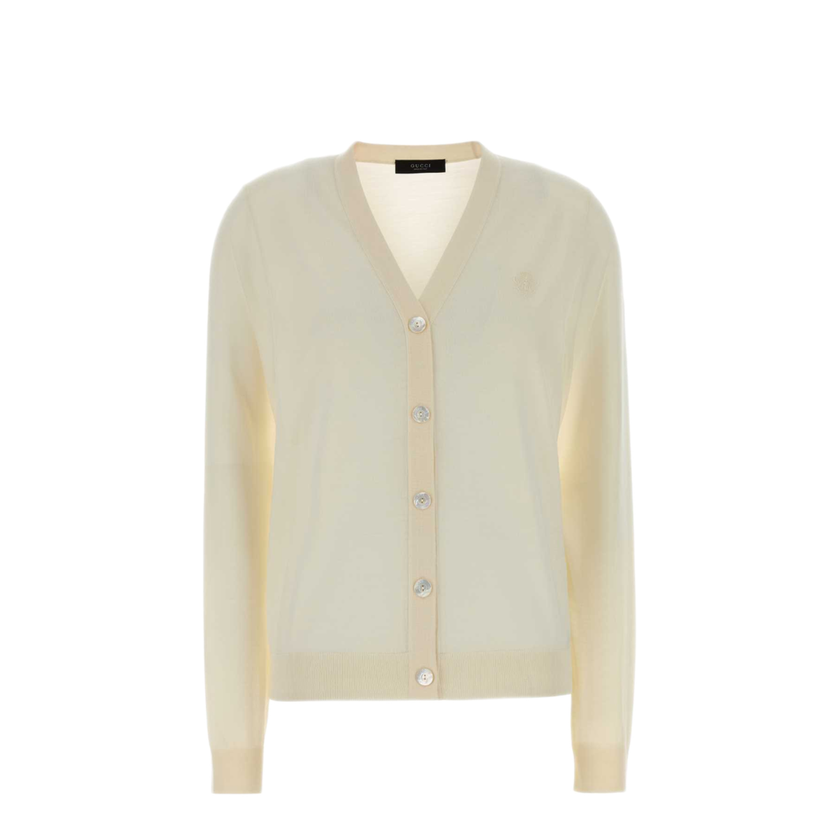 MAYFEYR - Gucci - Ivory Wool Cardigan - A002GVXKFQJ9001