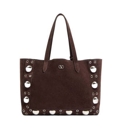 Nellcote Suede Leather Tote Bag