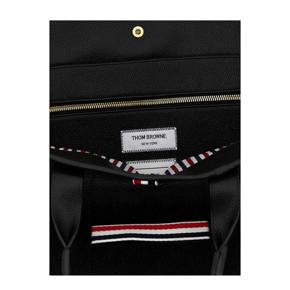 MAYFEYR - Thom Browne - Tote Bag In Leather Medium - UAG186AD00198001