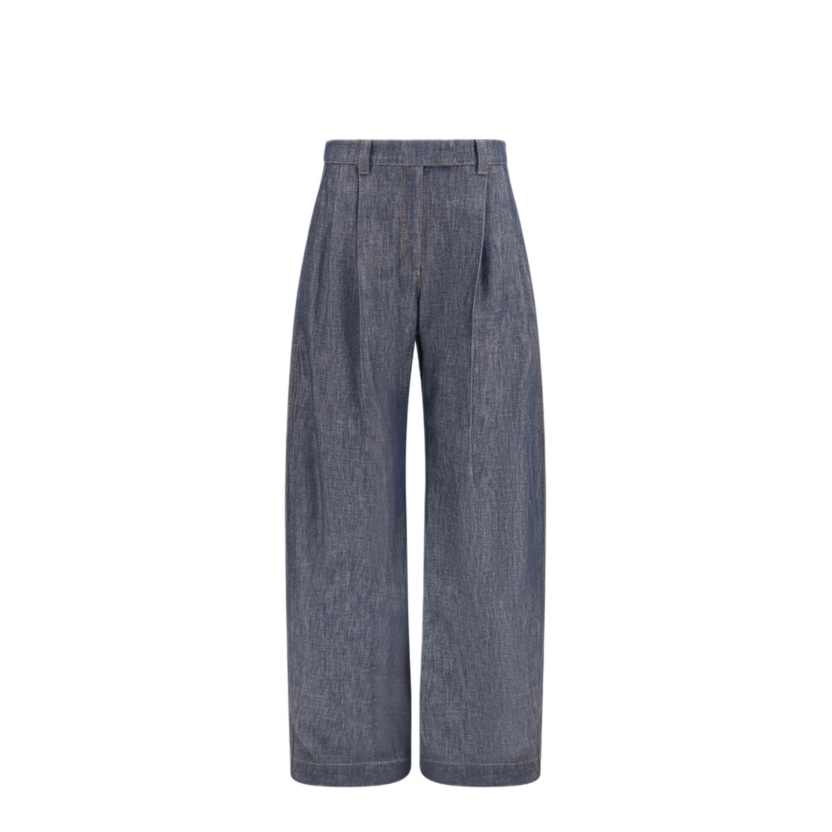 MAYFEYR - Brunello Cucinelli - Lightweight Denim Pants With Pleats - MB148P4022C001