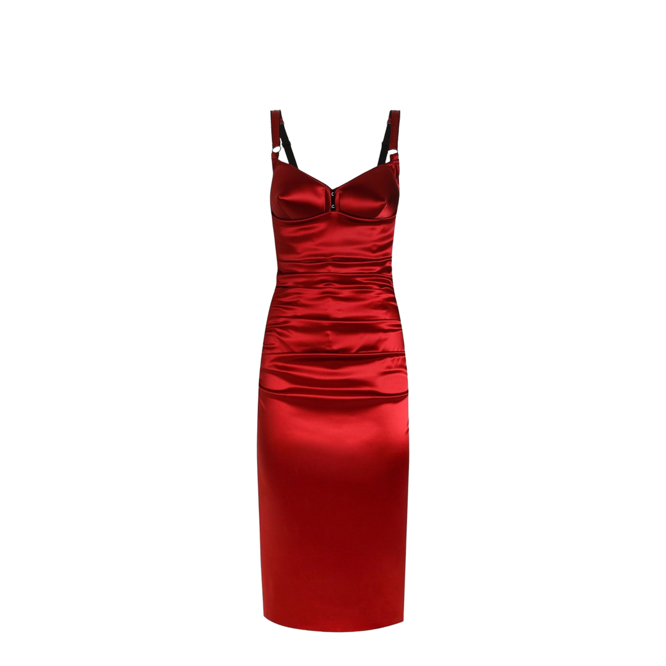 Longuette Dress with Cone Cups