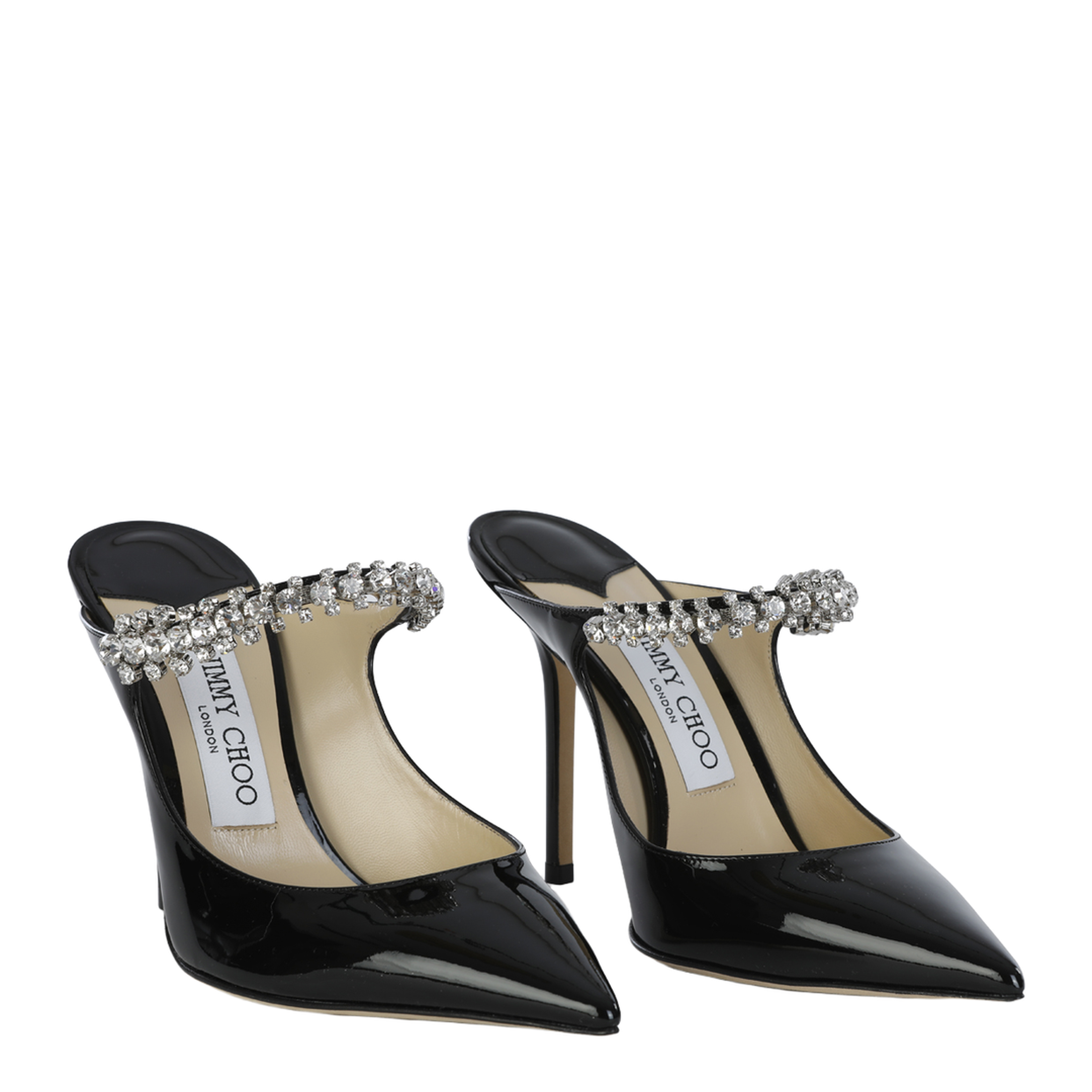 MAYFEYR - Jimmy Choo - With Heel Light Grey - BING100PAT010003