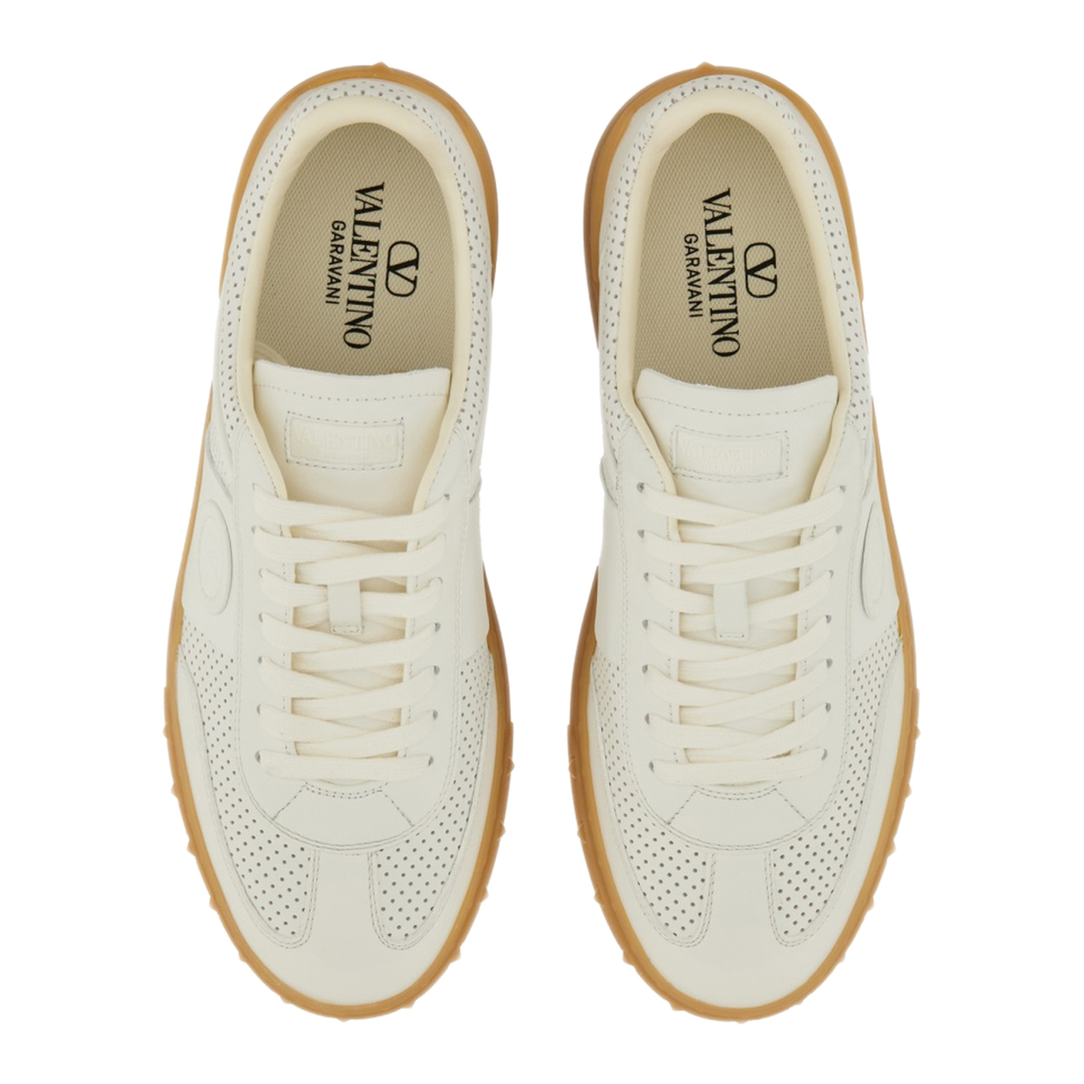 MAYFEYR - Valentino - Perforated Nappa Leather Sneaker - 7W2S0IL9TFT0BO
