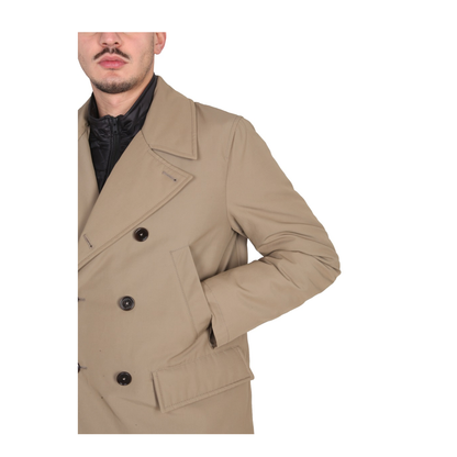 MAYFEYR - Fay - Peacoat Double Front Coat - NAM07450450ULCC805