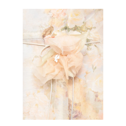 Net Sustain Matchmaker Tiered Floral-Print Dress