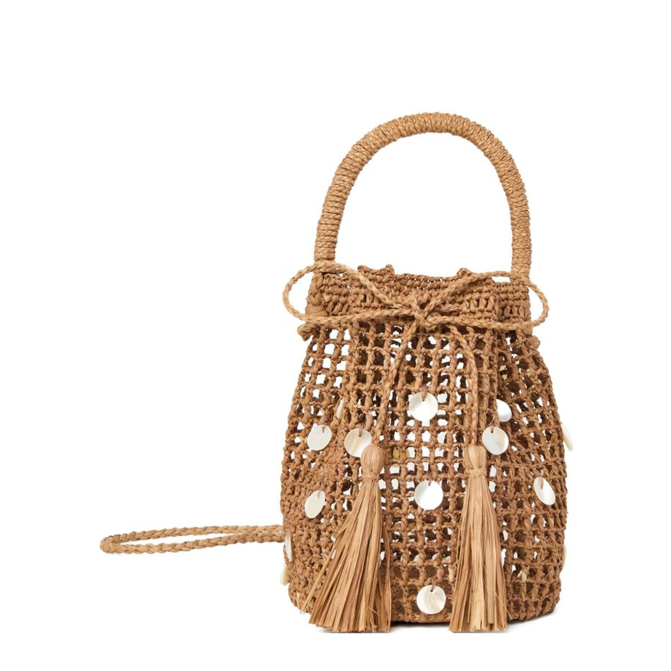 Rafia Bucket Bag