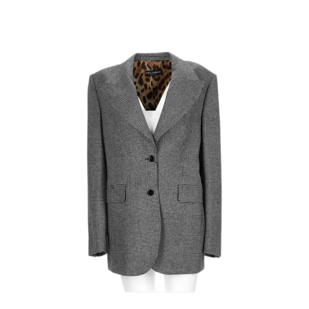 Multicolour Virgin Wool Cashmere Jacket