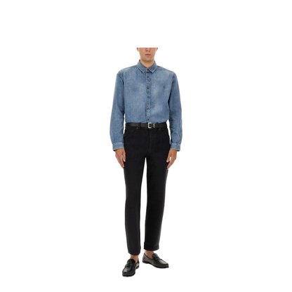 Cassandra Shirt in Day Blue Denim