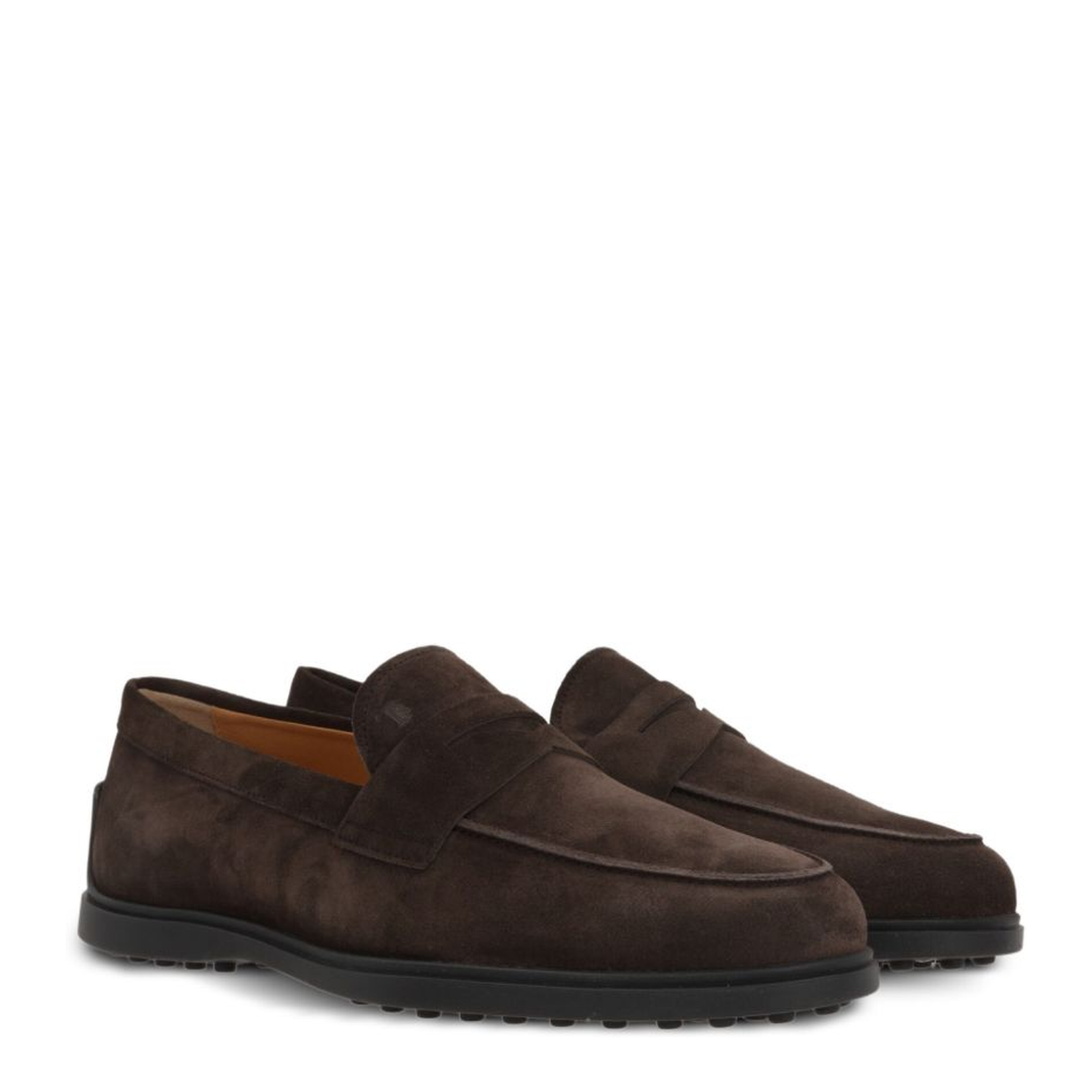 Dark Brown Slip-On Shoes