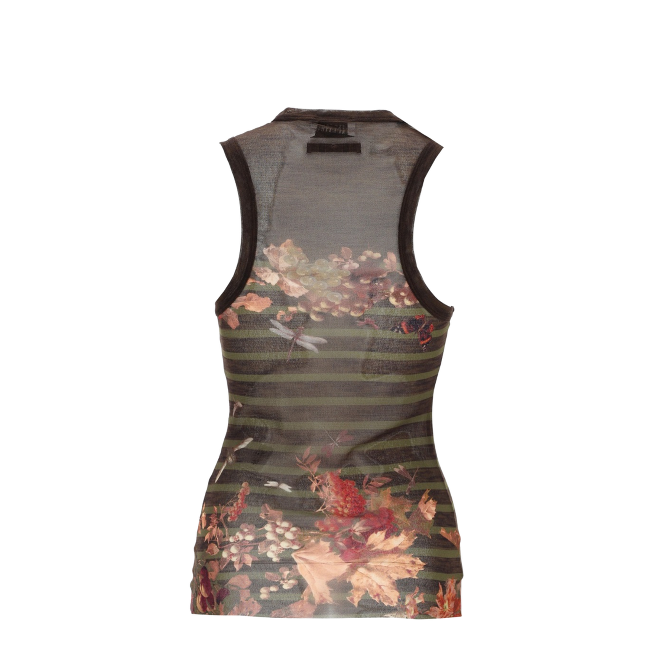 MAYFEYR - Jean Paul Gaultier - Mariniere Grape Print Top - TO418M014P4190