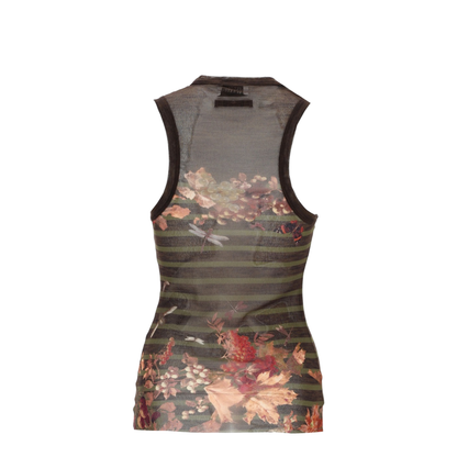 MAYFEYR - Jean Paul Gaultier - Mariniere Grape Print Top - TO418M014P4190