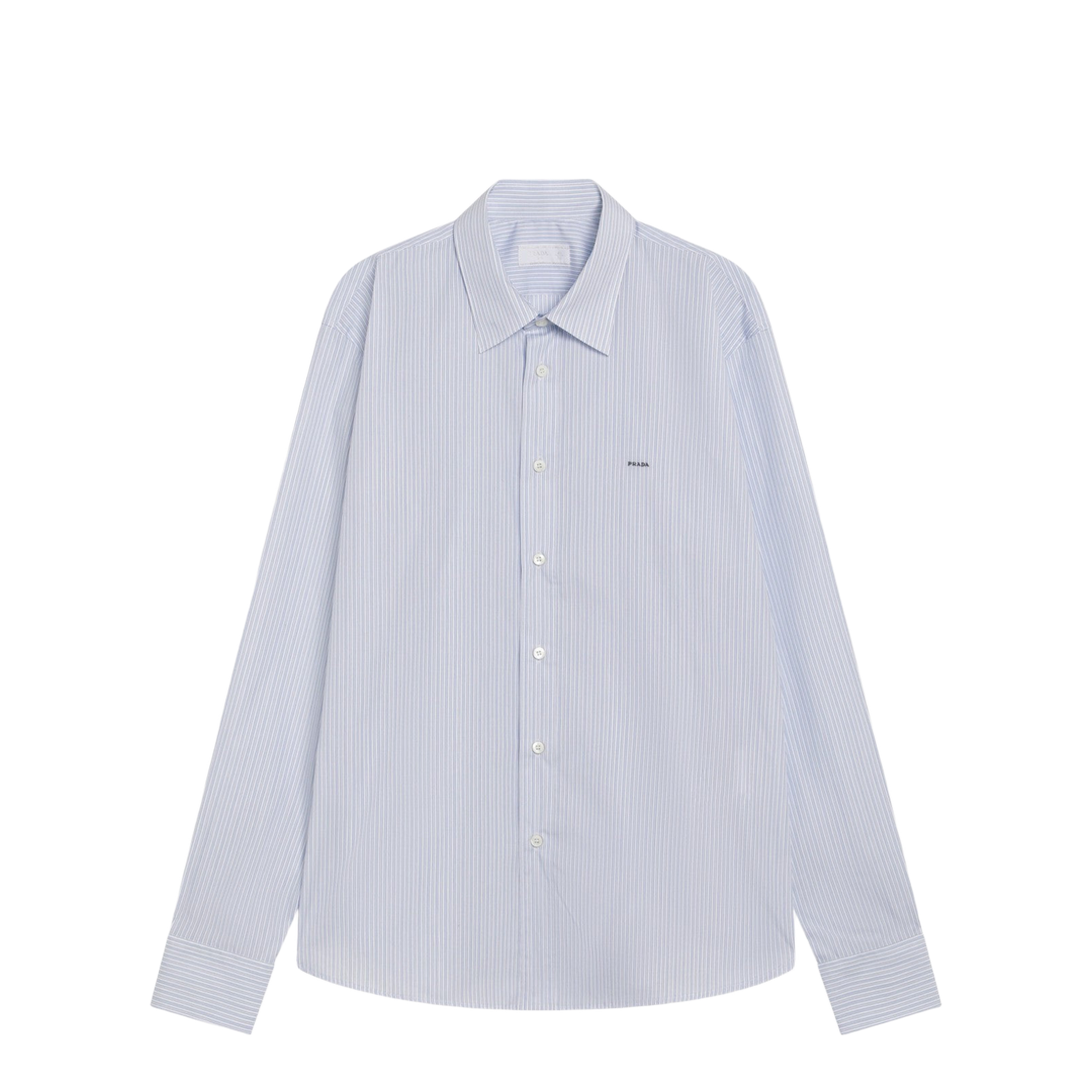 Striped Cotton Poplin Shirt