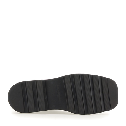 Square-Toe Leather Derby Shoes