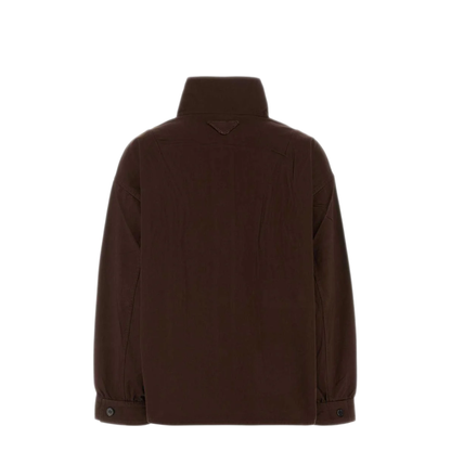 MAYFEYR - Prada - Brown Gabardine Jacket - P8011SOOO17LLF0324