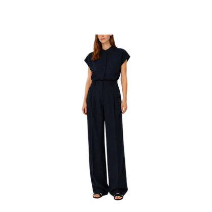 MAYFEYR - Fabiana Filippi - Wide Leg Linen Viscose Trousers - PAD276F367M1505146