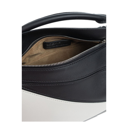 Puzzle Small Calfskin Shoulder Bags - Grey/Light Ghost