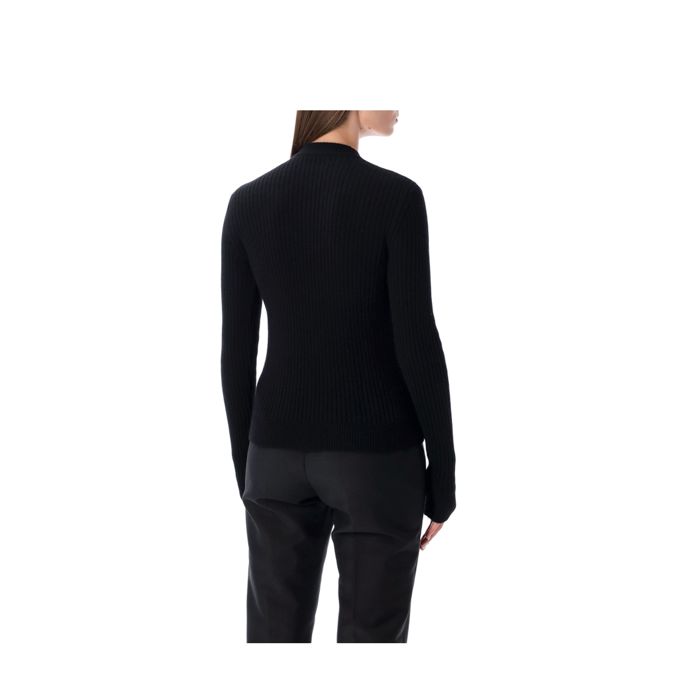 Ribbed Sweater Black