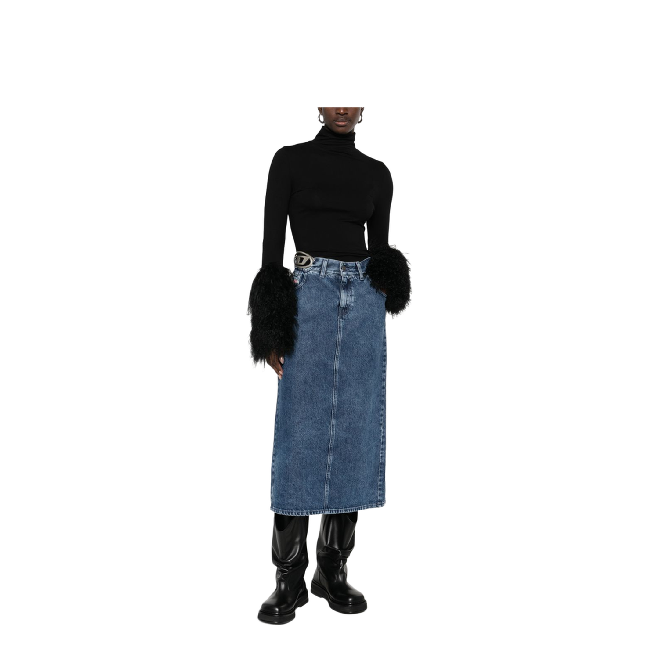 MAYFEYR - Diesel - Skirts Navy - A217160ADCD01