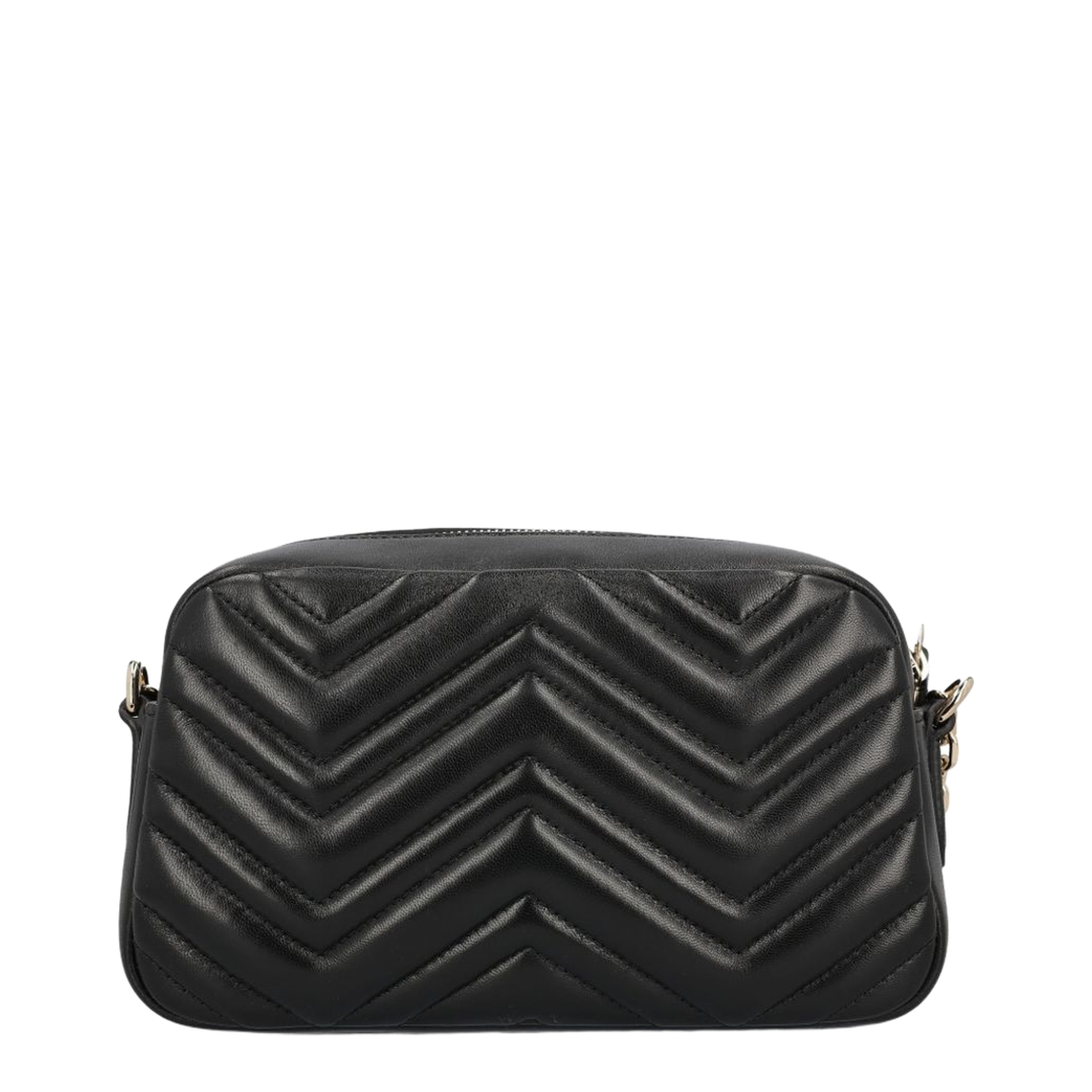 GG Marmont Small Matelassé Leather Camera Bag - Black