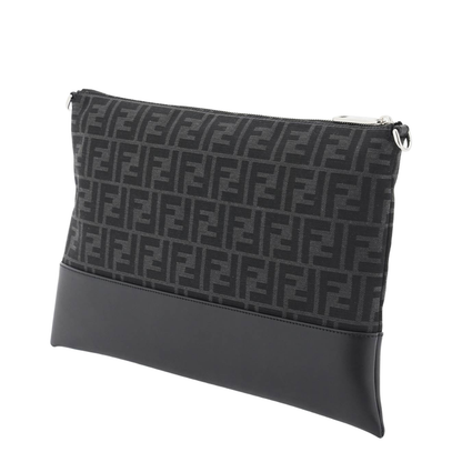 Diagonal Medium Leather Crossbody Bags - Black