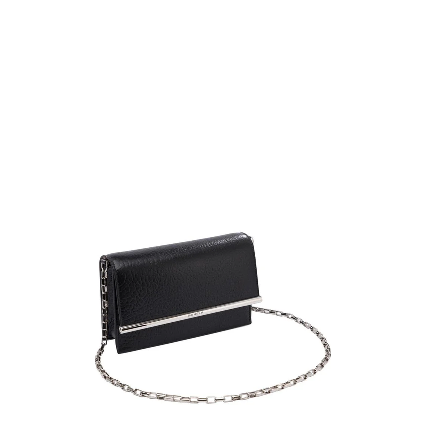 Mini Rectangular Cross-Bar Clutch Bag
