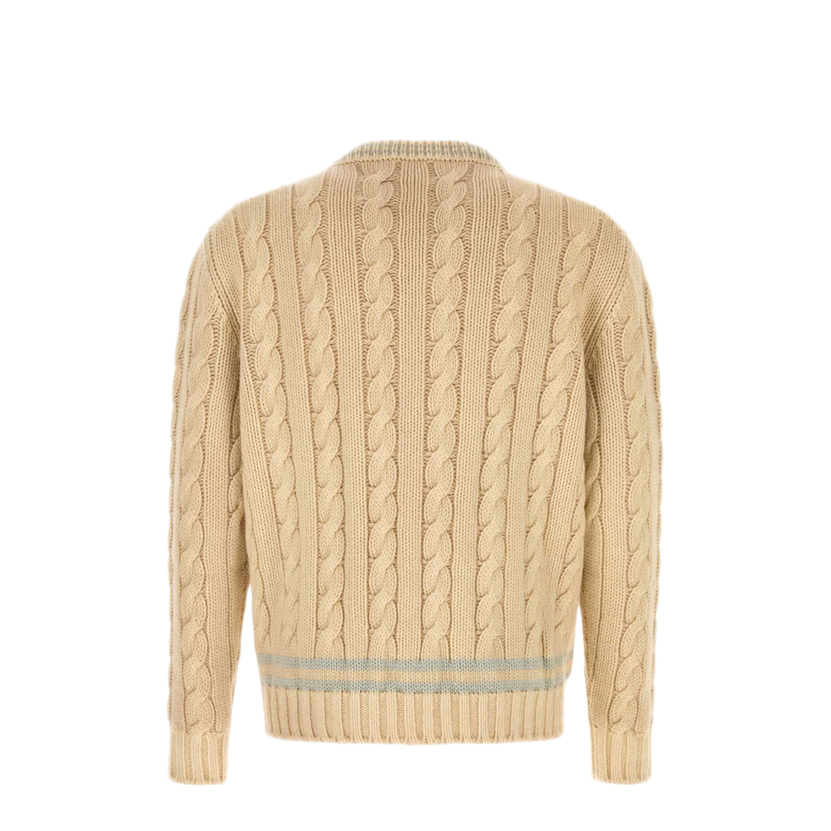 MAYFEYR - Prada - Cream Wool Sweater - UMF422SOOO6259F0036