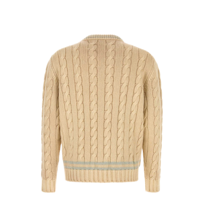 MAYFEYR - Prada - Cream Wool Sweater - UMF422SOOO6259F0036
