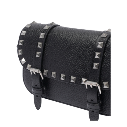 Mini Rockstud Bag - Black